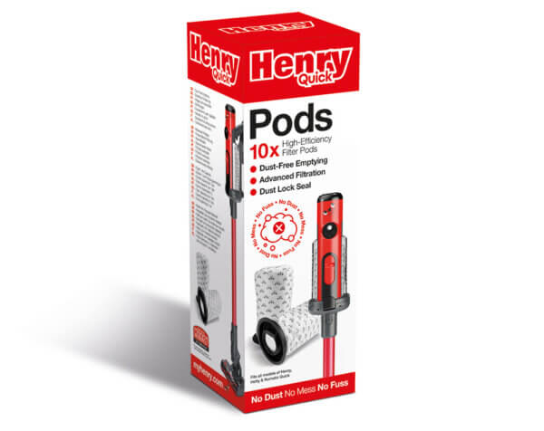 Filter-Pods für Henry Quick (10 Stk.)